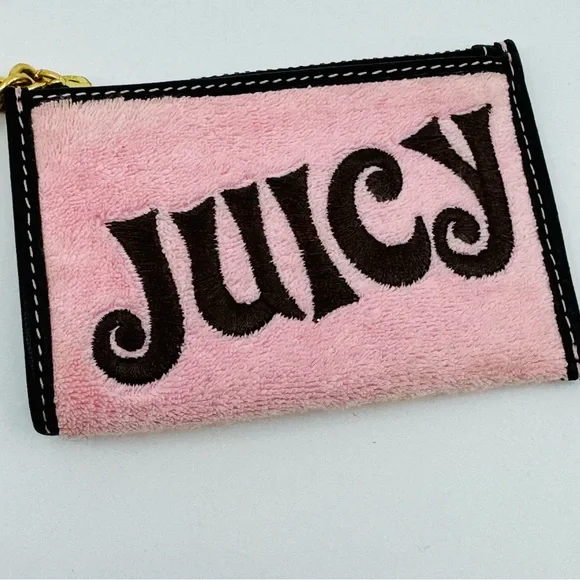 Juicy Couture Velvet Vintage Y2K Mini Coin Purse - Picture 2 of 9